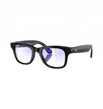 Meta Wayfarer Shiny Black Frame Clear Lenses (RW4006 601/SB 50-22)