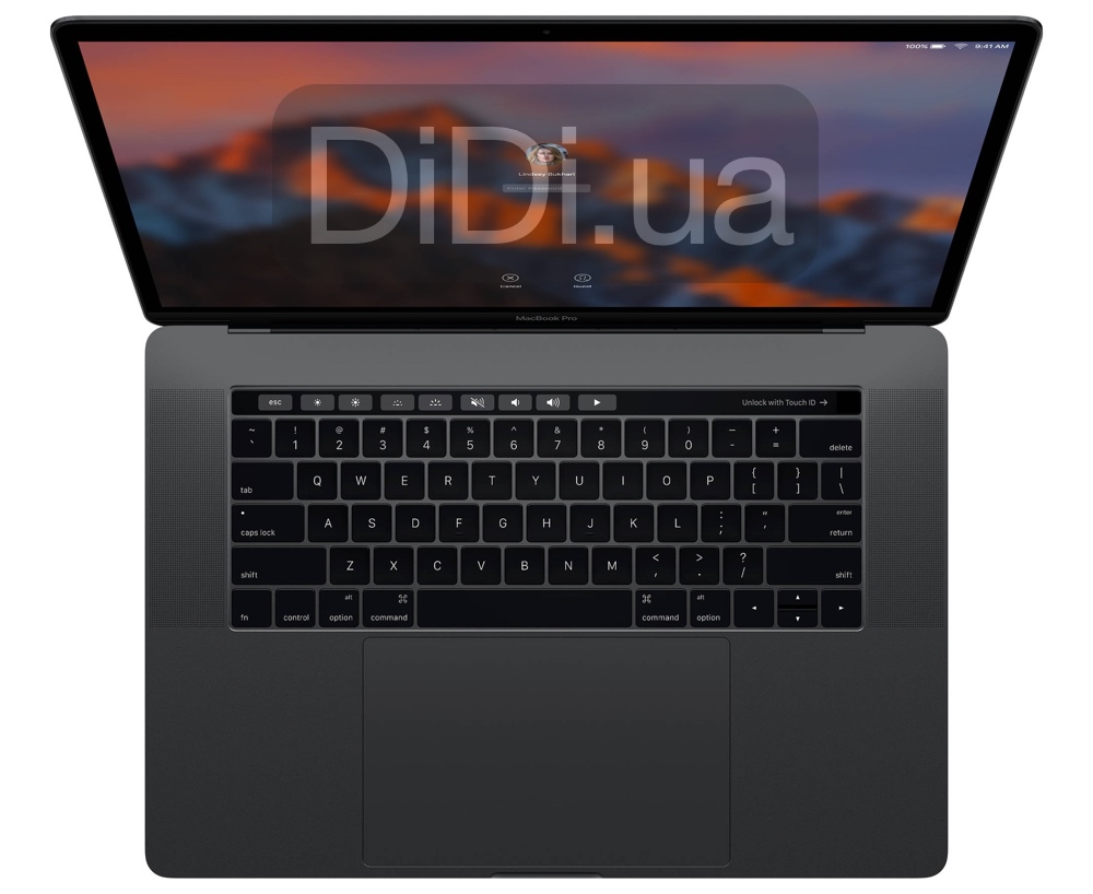 Apple MacBook Pro 15 with Touch Bar and Touch ID Space Gray (MLH42)