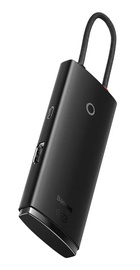 Baseus Lite Series 5-in-1 (Type-C to HDMI + 3xUSB 3.0 + PD) Black