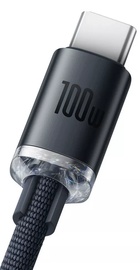 Baseus Crystal Shine Series Fast Charging Type-C 100W (2m) Grey