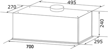GRANADO Palamos 4713-1200 Black glass