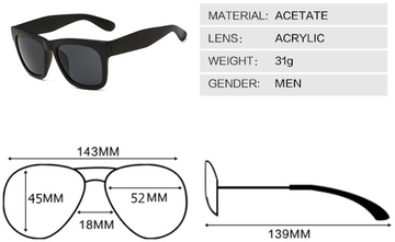 Classic Vintage Sunglasses Men Mirror Silver