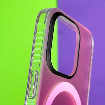 WAVE Matte Gradient Colors with MagSafe iPhone 15 Pro Max Pink-Purple