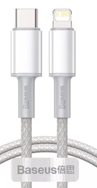 Baseus Type-C to Lightning PD 20W 1M High Density Braided White (CATLGD-02)