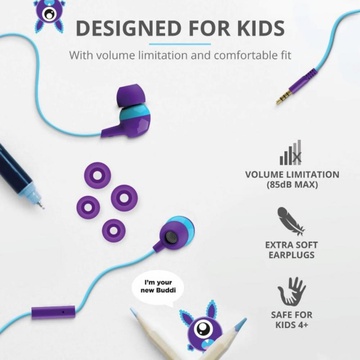 Trust Buddi Kids Mic Purple (23422)