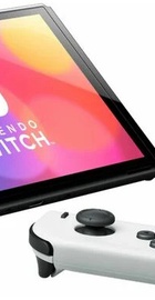 Nintendo Switch OLED with White Joy-Con