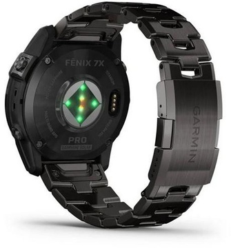 Garmin Fenix 7X Pro Sapphire Solar Carbon G. DLC Tit. with Vented Tit. Bracelet (010-02778-30)