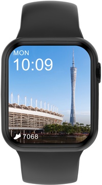 NO.1 DT100 Silicone с измерением кислорода в крови (Черный)