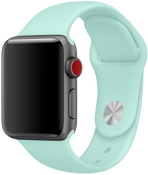 Apple Watch 38mm/40mm/41mm/42mm Marine Green Sport Band (high copy)
