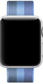 Apple Watch Woven Nylon Band 42mm/44mm/45mm/46mm/49mm Tahoe Blue (MPW52)