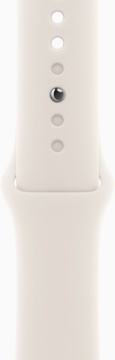 Apple Watch Series 10 GPS + Cellular 42mm Gold Titanium Case With Starlight Sport Band - S/M (MX063)