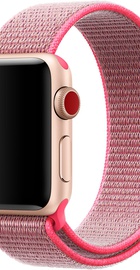 Apple Watch 38mm/40mm/41mm/42mm Hot Pink Sport Loop (MRHR2)
