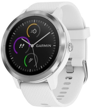 Garmin Vivoactive 3 White with Stainless Hardware (010-01769-22)