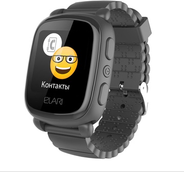ELARI KidPhone 2 Black с GPS-трекером (KP-2B)