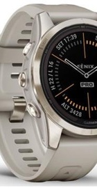 Garmin Fenix 7S Pro Sapphire Solar Soft Gold w. Limestone L. Band (010-02776-30)