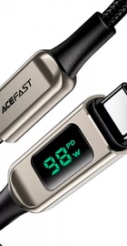 Acefast C6-03 Digital Display USB-C to USB-C 100W 5A (2m) Black