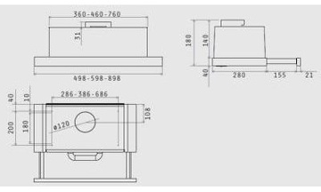 Elica TT14 LUX WH/A/60