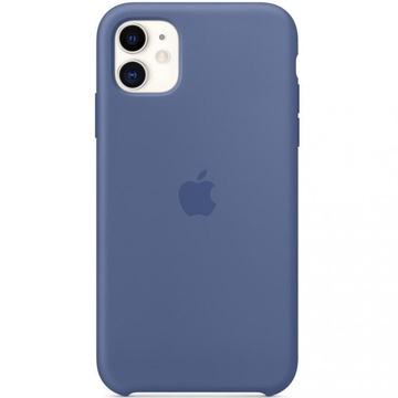 Apple iPhone 11 Silicone Case - Linen Blue (MY1A2)