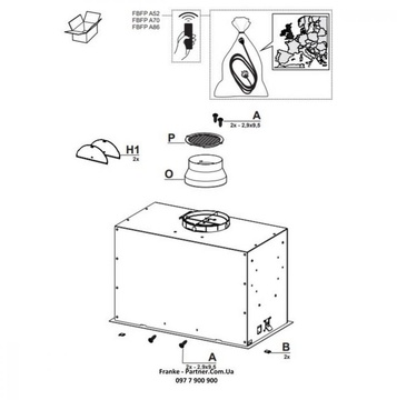 Franke Box Flush EVO FBFE XS A70 (305.0665.361)
