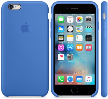 Apple iPhone 6s Silicone Case Royal Blue (MM632)