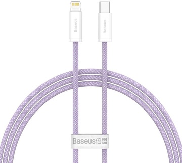 Baseus Dynamic Series Fast Charging Data Cable Type-C to Lightning 20W 1m Purple (CALD000005)