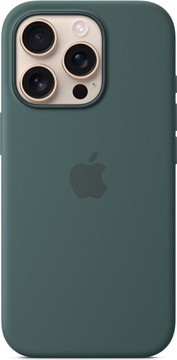 Apple iPhone 16 Silicone Case with MagSafe Lake Green (high copy)
