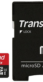 Transcend 32 GB microSDHC Premium class 10 UHS-1 SD Adapter (TS32GUSDU1)
