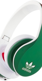 Monster Adidas Originals Limited Over-Ear Green and Red over White