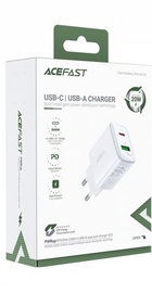 Acefast A25 PD 20W (Type-C + USB) White