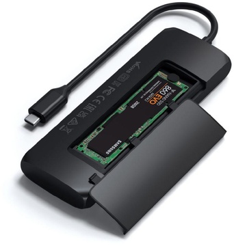 Satechi USB-C Hybrid Multiport Adapter Black (ST-UCHSEK)