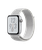 Apple Watch Nike+ Series 4 GPS 44mm Silver Aluminum Case with Summit White Nike Sport Loop (MU7H2)