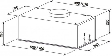 Eleyus INTEGRA 1200 LED 70 WH