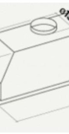 Falmec GRUPPO INCASSO NO DROP 90 stainless steel 800 (CGPW90.E2P2#ZZZI491F)