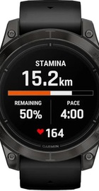Garmin Epix Pro Gen 2 Sapphire 47mm Carbon G. DLC Tit. with Black Band (010-02803-10/11)