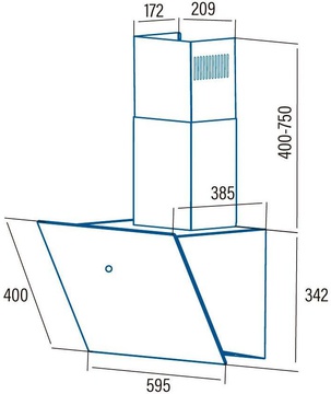 Cata LENA 600 XGBK (02032205)