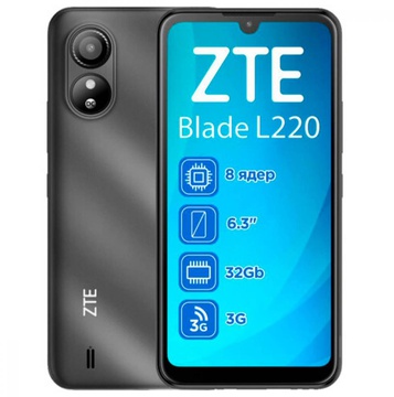 ZTE Blade L220 1/32GB Black (UA)