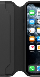 Apple iPhone 11 Pro Leather Folio - Black (MX062)