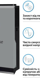 Solarverse Ampere 5kW 48V 1 MPPT 220V Однофазний (SV5048A)