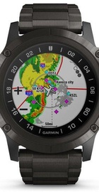 Garmin D2 Delta PX Aviator Watch With Carbon Gray Titanium Band 51mm (010-01989-31) (UA)