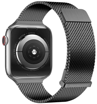 Dux Ducis Milanese Loop for Watch 38mm/40mm/41mm/42mm Black