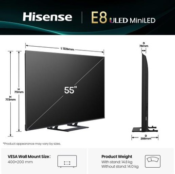 Hisense 55E8Q