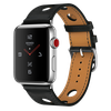 Apple Watch Hermes 42mm Series 3 GPS + Cellular Stainless Steel Case with Noir Gala Leather Single Tour Rallye (MQMW2)