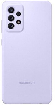 Samsung A725 Galaxy A72 Silicone Cover Violet (EF-PA725TVEG)