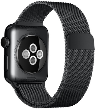 Apple Milanese Loop for Watch 38mm/40mm/41mm/42mm Space Black (high copy)