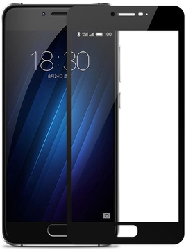 Simple Case 3D Glass for Meizu U20 Black