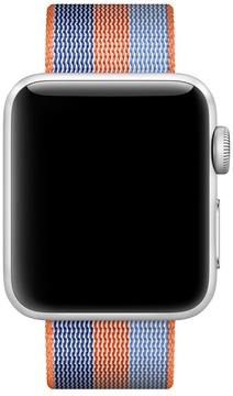 Apple Watch Woven Nylon Band 42mm/44mm/45mm/46mm/49mm Orange (MPW22)