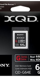 Sony 64 GB XQD G Series PCI Express 3.0 (QDG64F)