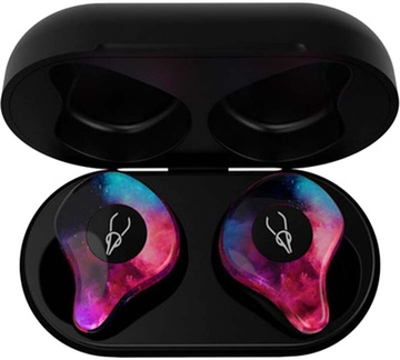 Sabbat X12 Pro Flame с чехлом для зарядки 750 мАч (Черно-розовый)