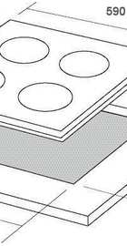 Borgio 6270-17 (Black Glass)