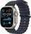 Apple Watch Ultra 2 GPS + Cellular 49mm Natural Titanium Case With Navy Ocean Band (MX4D3)